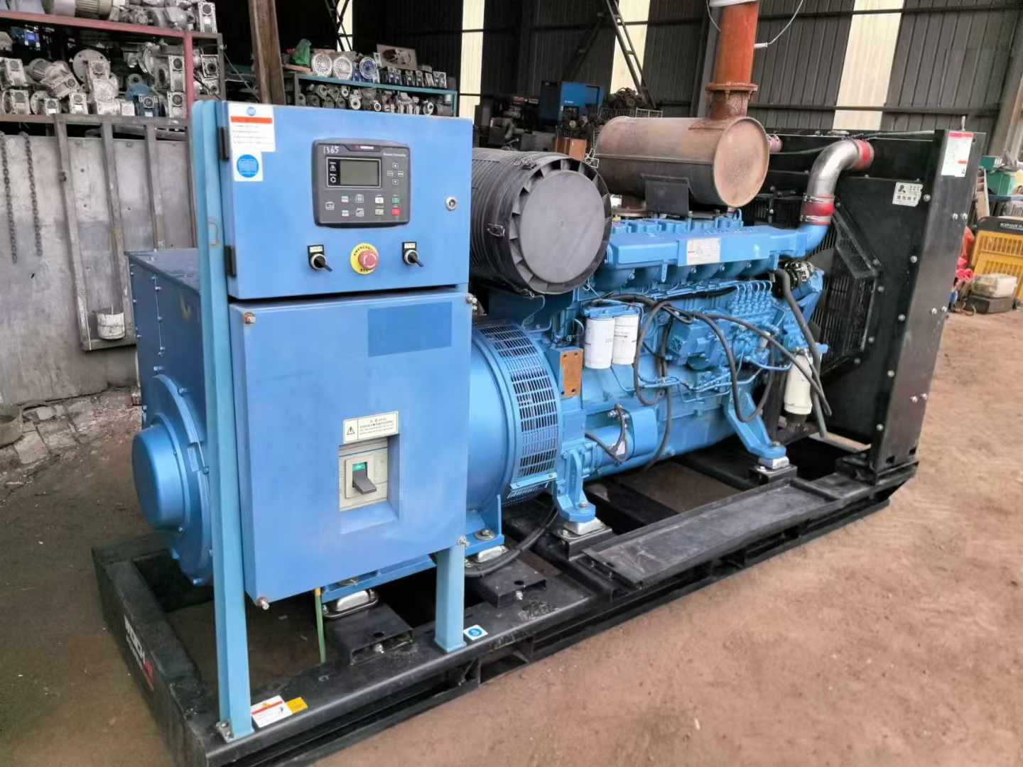 改则500kW 柴油发电机组可带动设备功率的计算公式是什么？